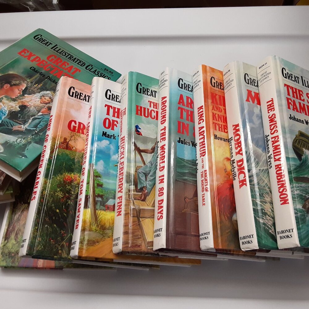 6 for $40 - Great Illustrated Classics - Children's Books - Hardcover … - Picture 7 of 7